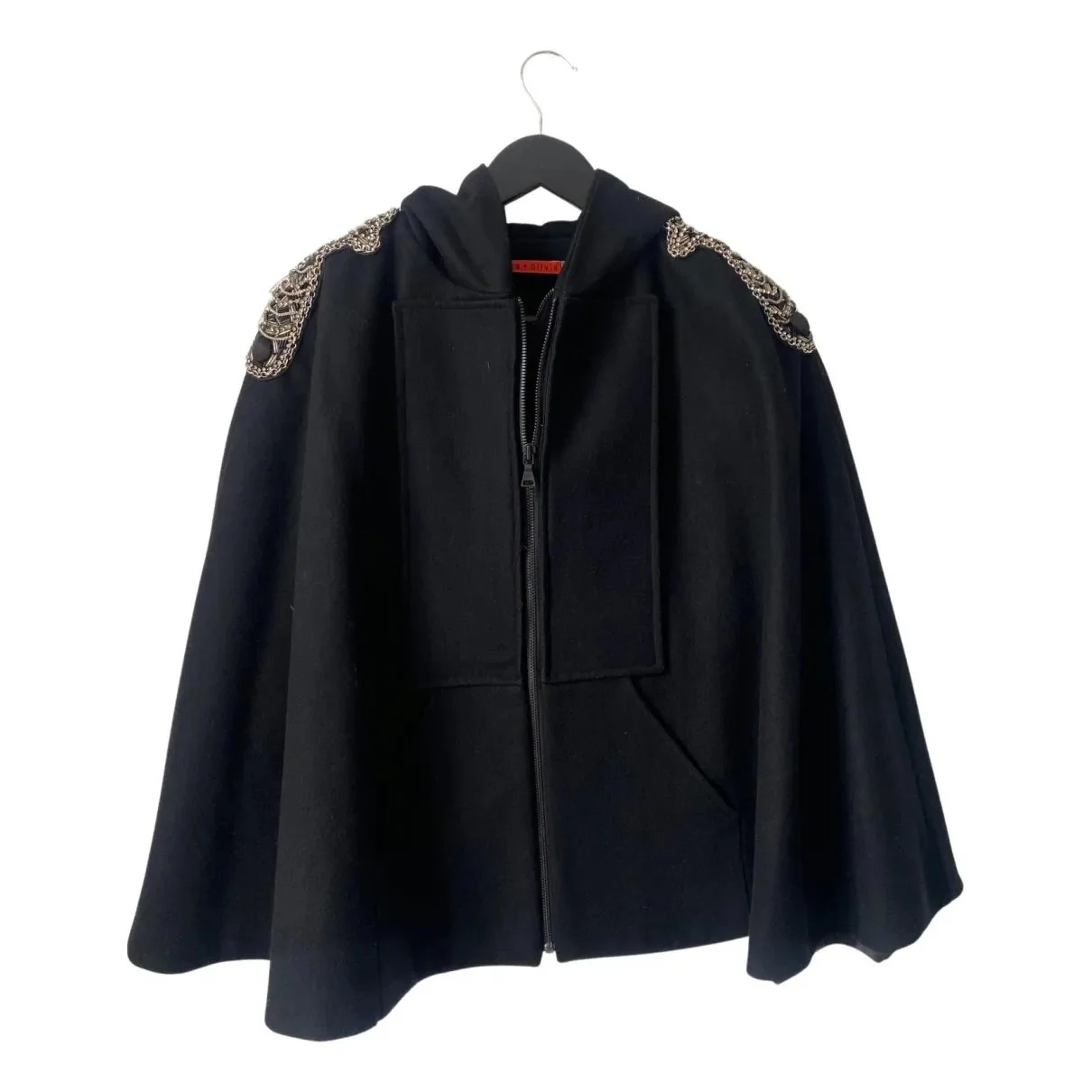 Alice and Olivia Embellished Wool-Blend Cape — UFO No More